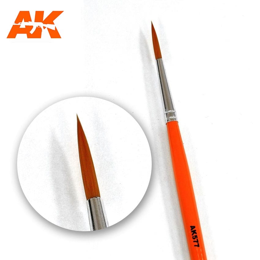 AK 577 Weathering Brush Fine Long