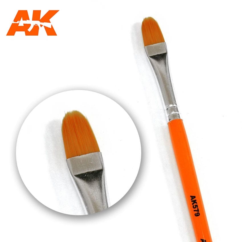 AK 579 Weathering Brush Rounded