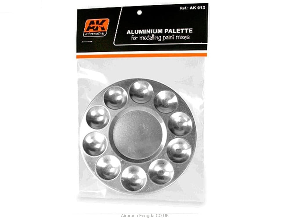 AK 613 Aluminium Palette 10 Wells