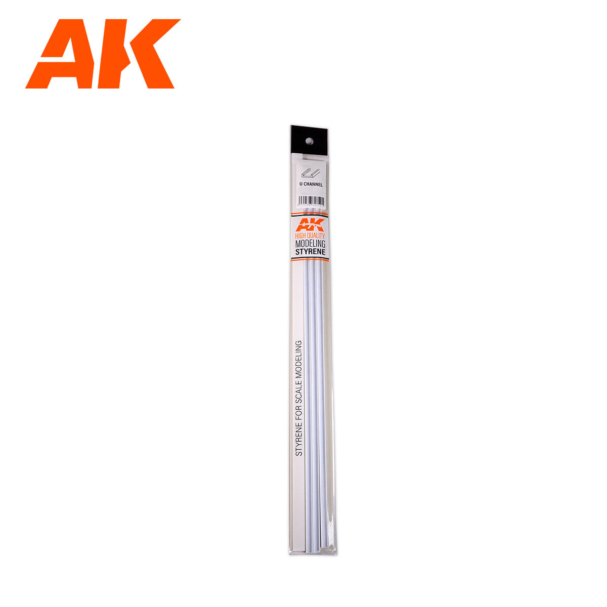 AK 6557 U Channel 5.0 width x 350mm (3 units)