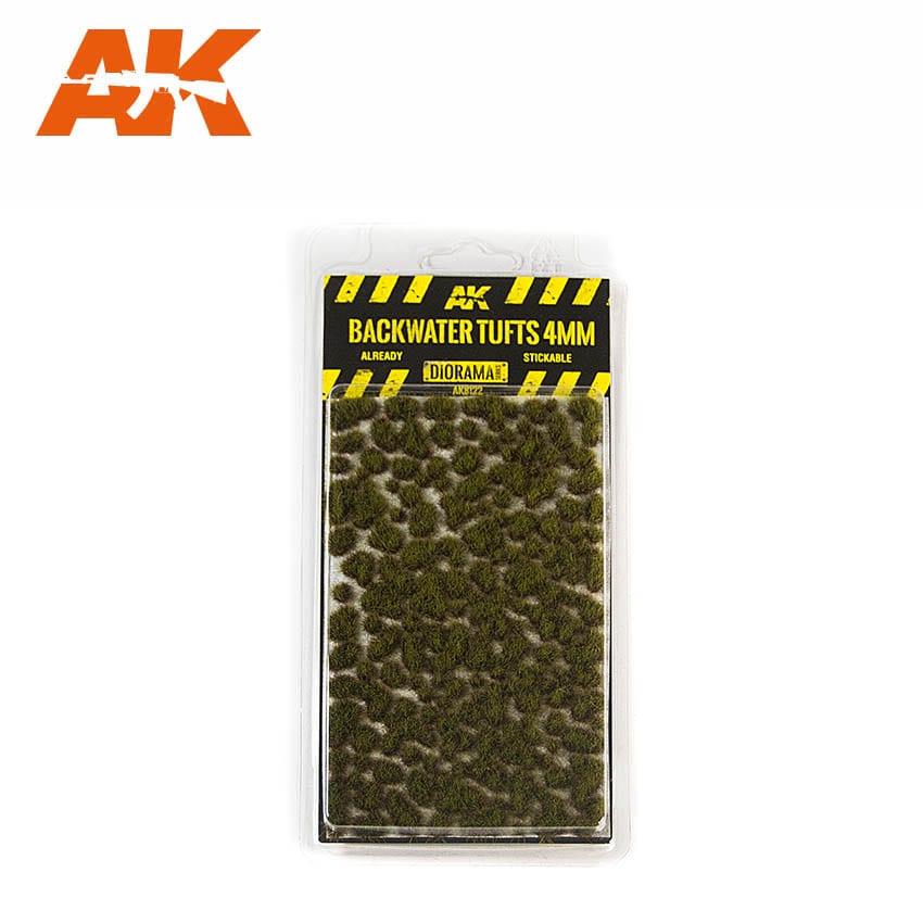 AK 8122 Backwater Tufts 4mm