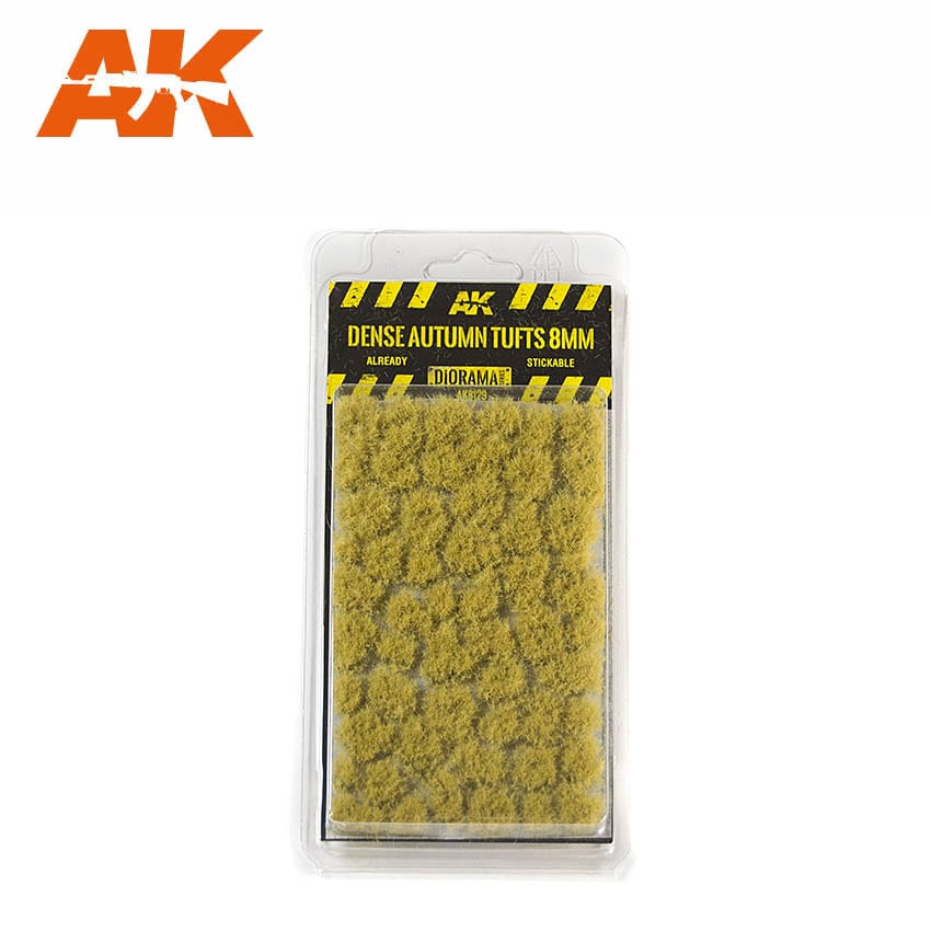 AK 8129 Dence Autumn Tufts 8mm