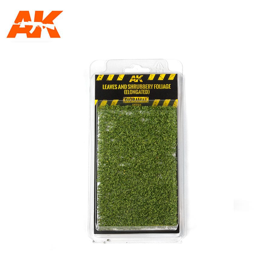 AK 8144 Leaves and Shrubbery Foliage (Elongated)