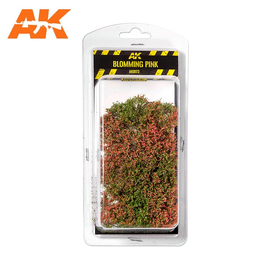 AK 8173 Blomming Pink Shrubberies