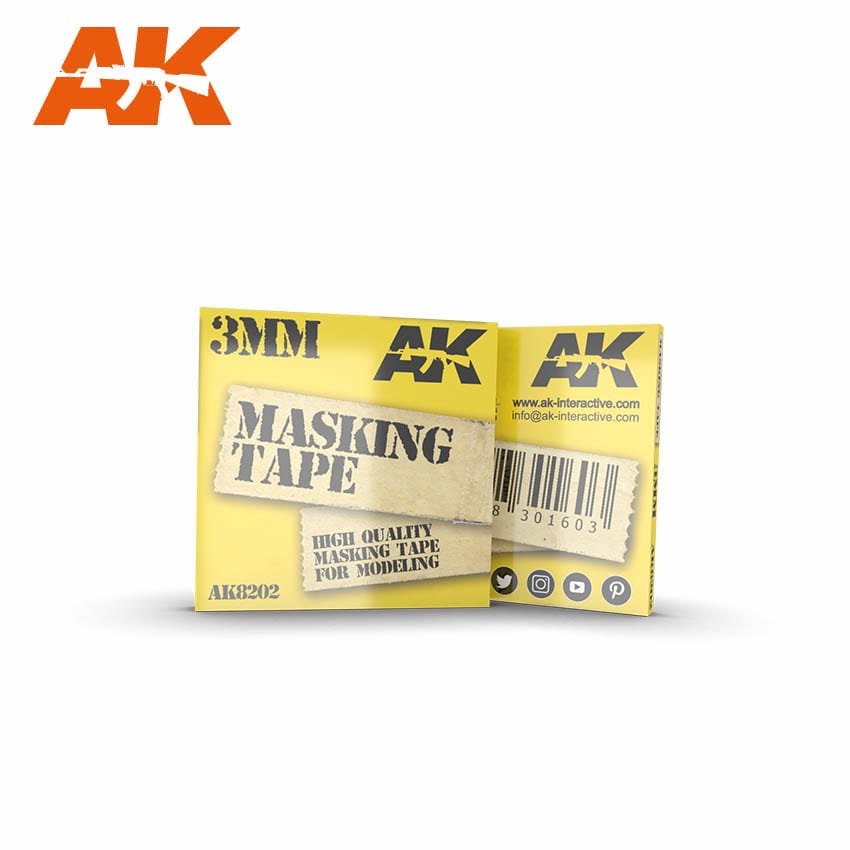 AK 8202 3mm Masking Tape