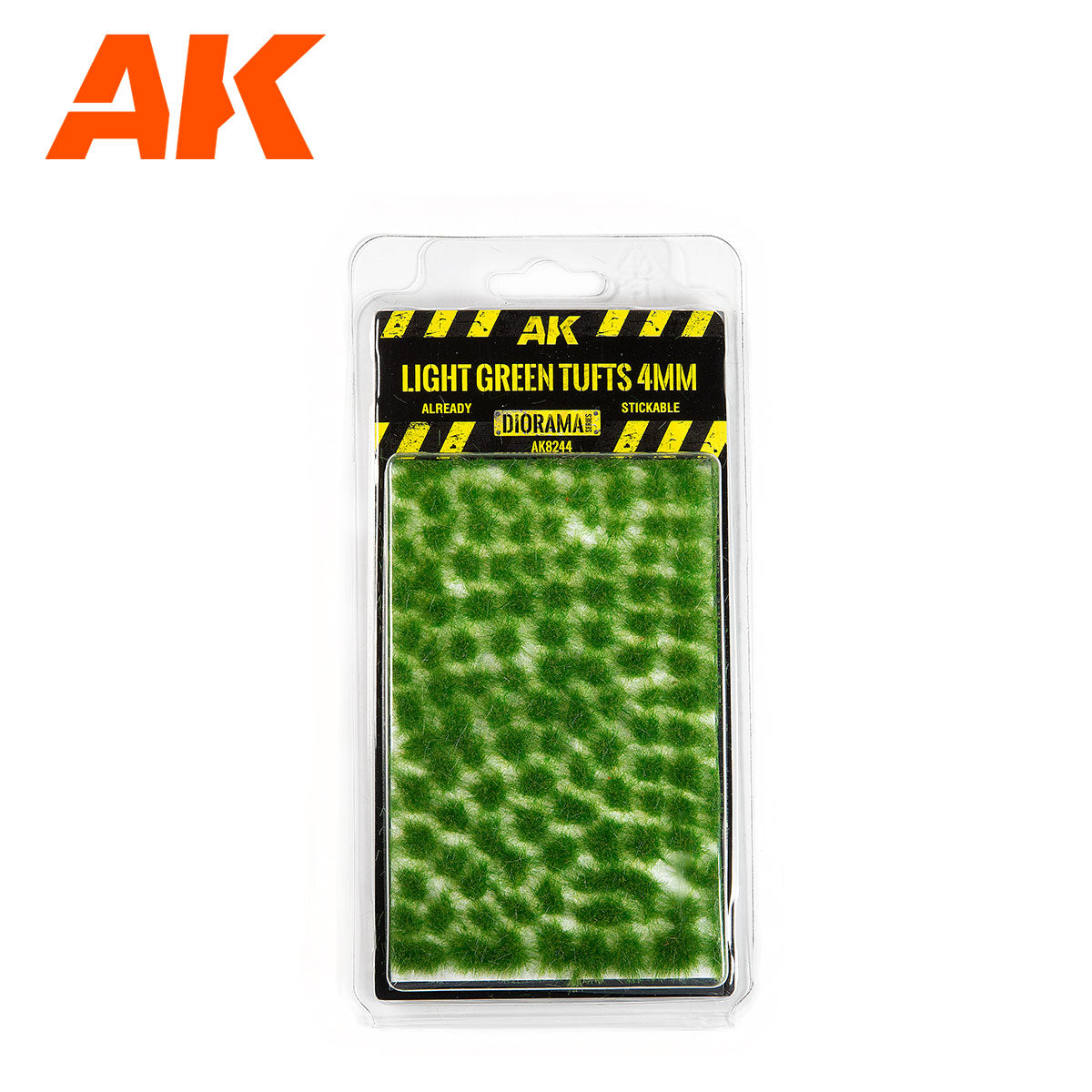 AK 8244 Light Green Tufts 4mm