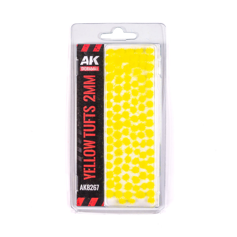 AK 8267 Yellow Tufts 2mm