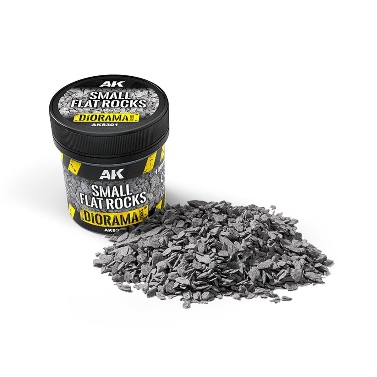 AK 8301 Small Flat Rocks 100ml.