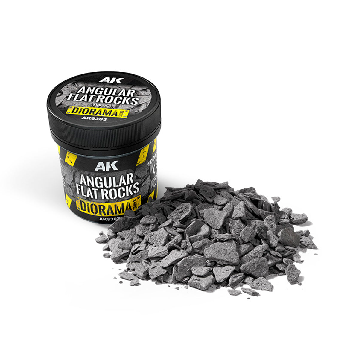 AK 8303 Angular Flat Rocks 100ml.