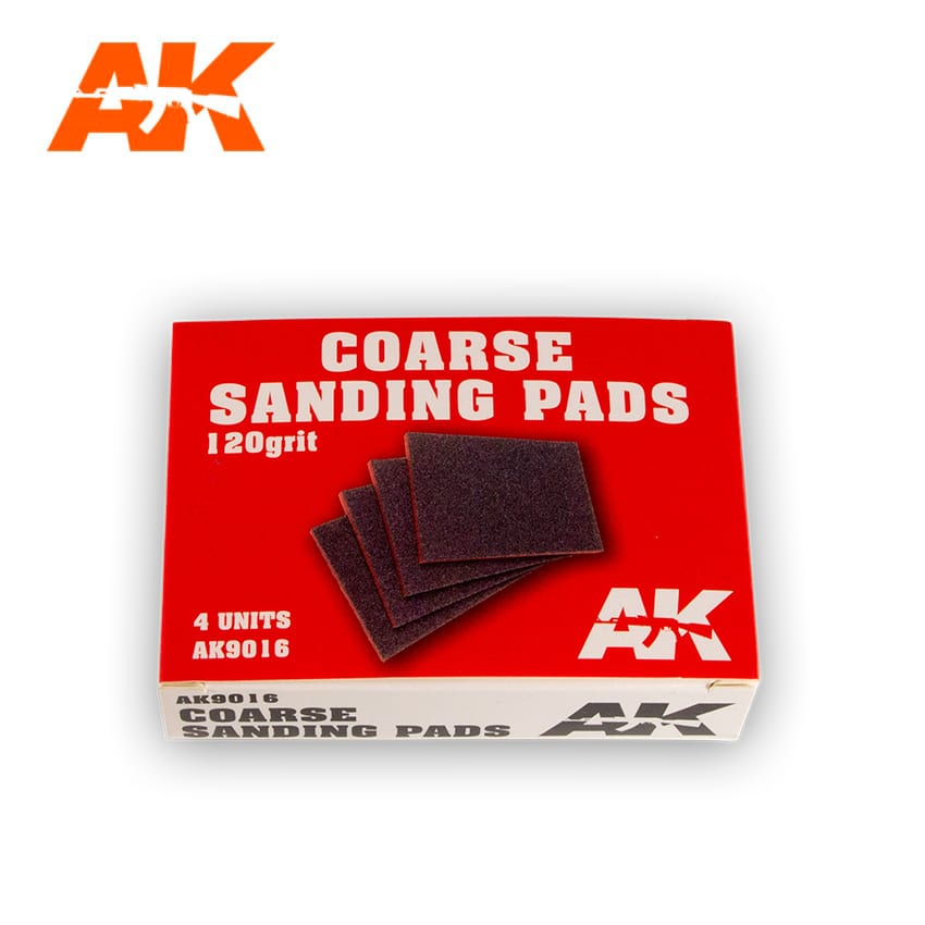 AK Coarse Sanding Pads 120 grit