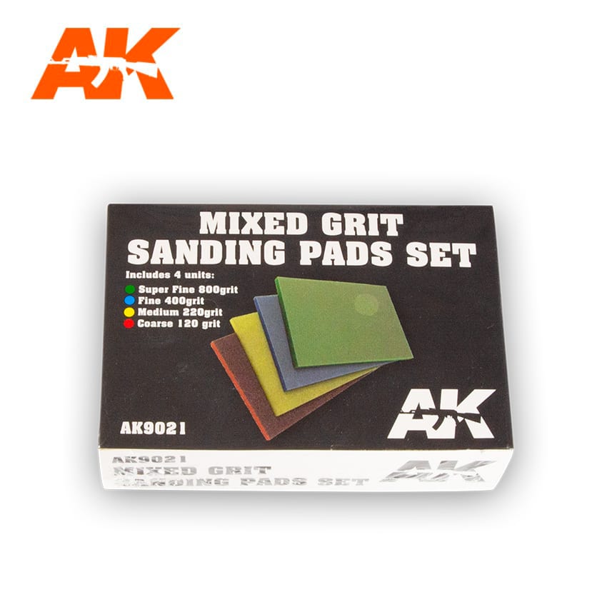 AK 9327 Soft And Smooth  Sanding Pads Set