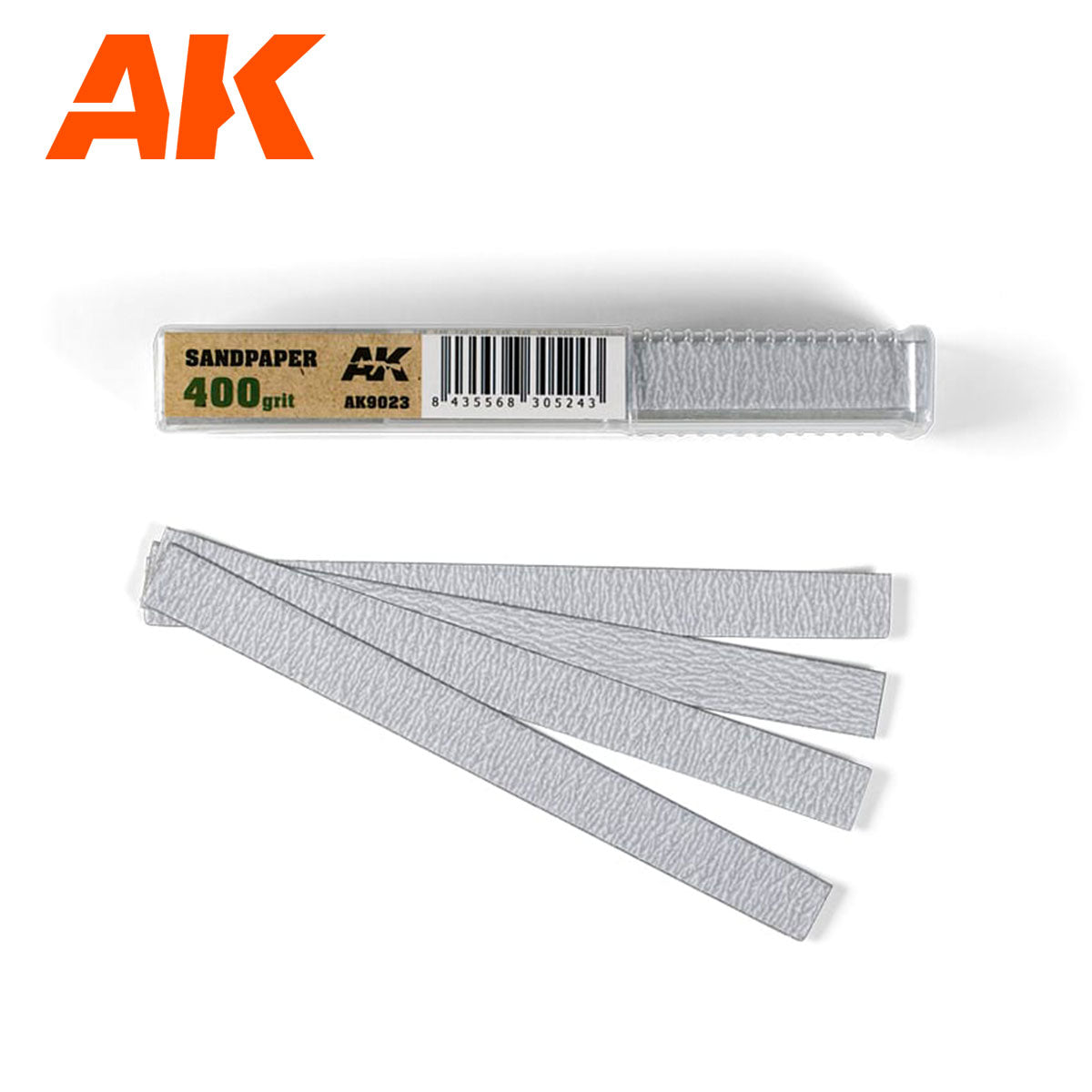 AK 9023 Sandpaper 400 grit  50 units.