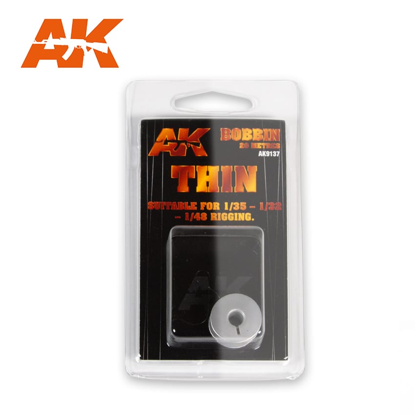 AK 9137 Elastic Rigging Bobbing Thin