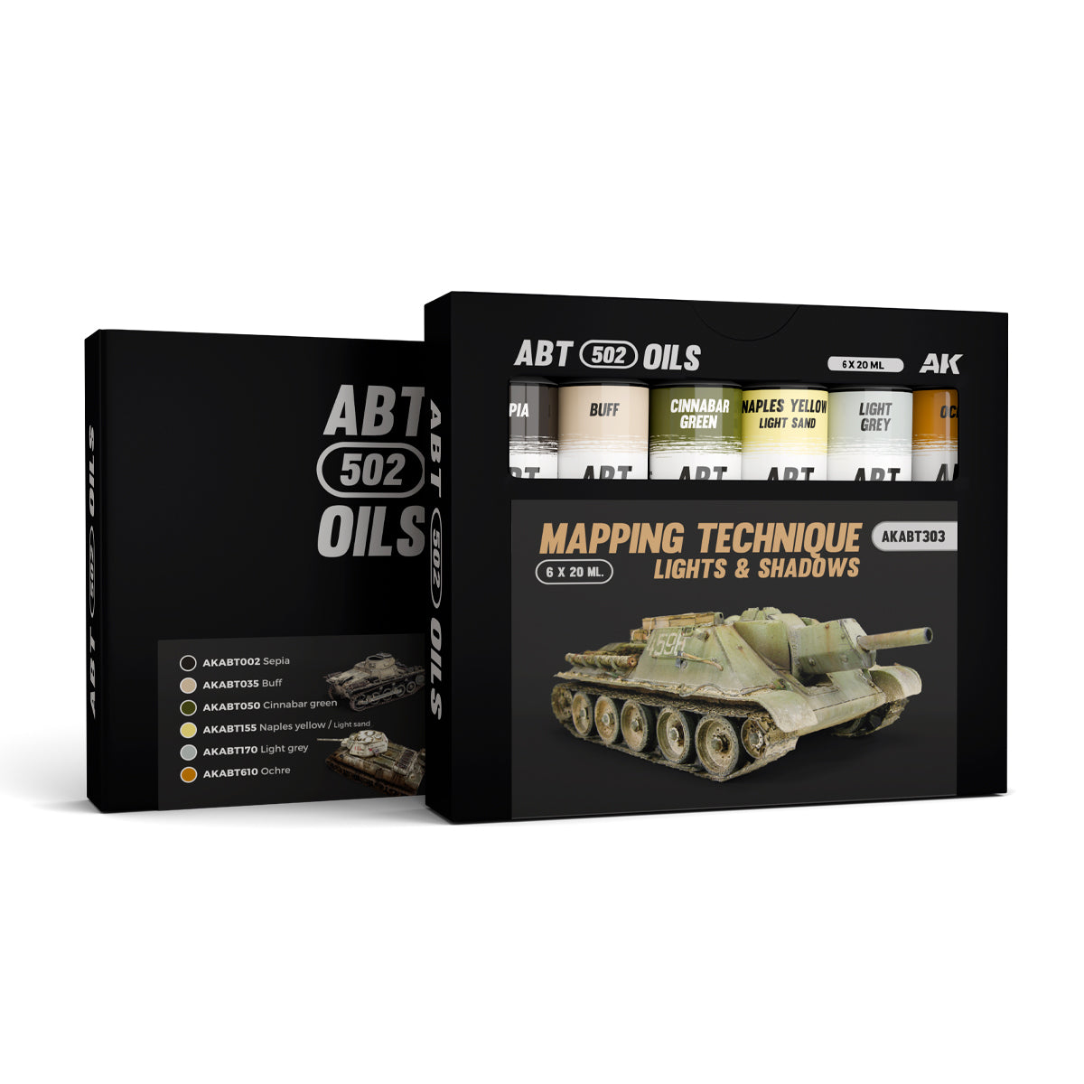 AKABT303 Mapping Technique Lights & Shadows Set