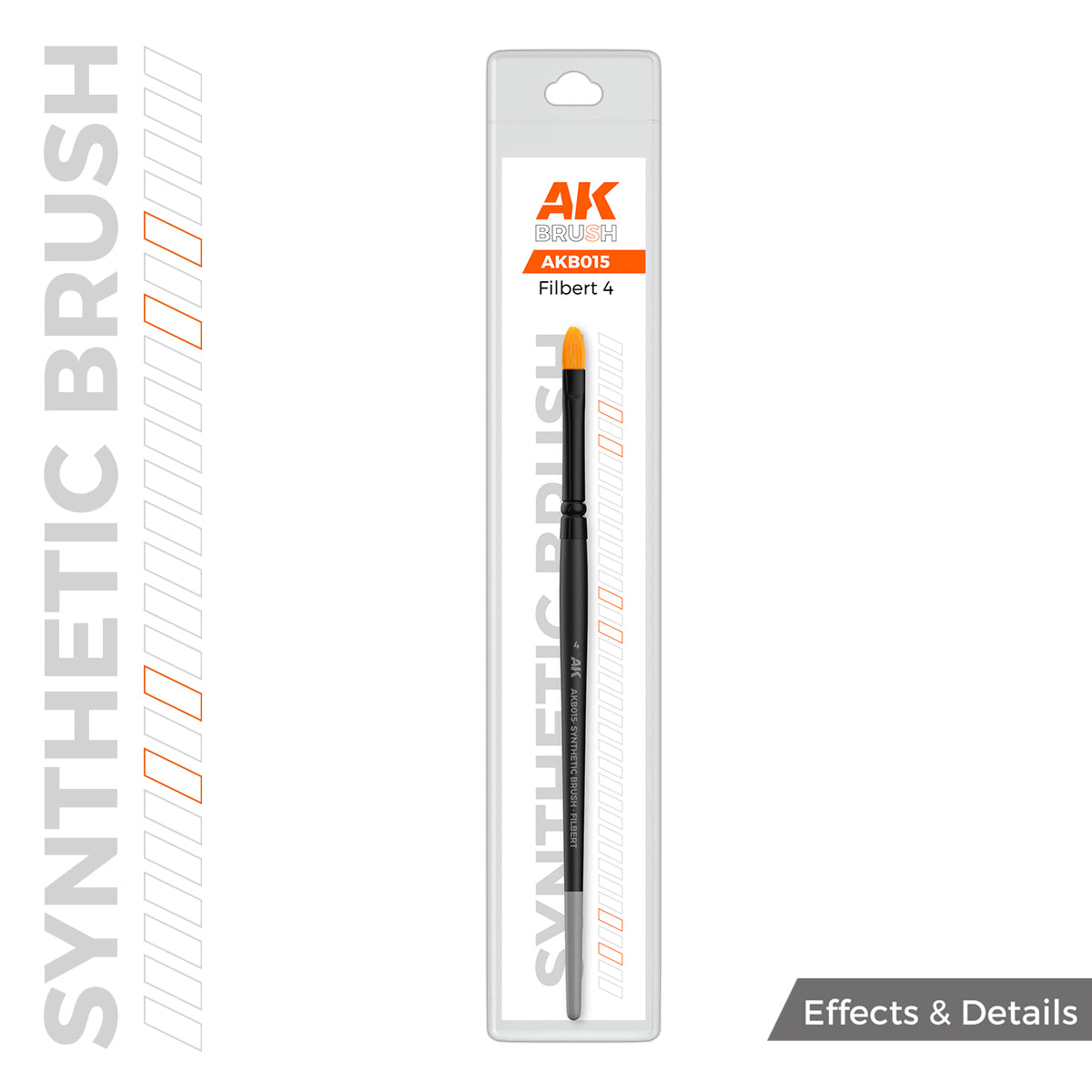 AK B015 Brush Filbert 4