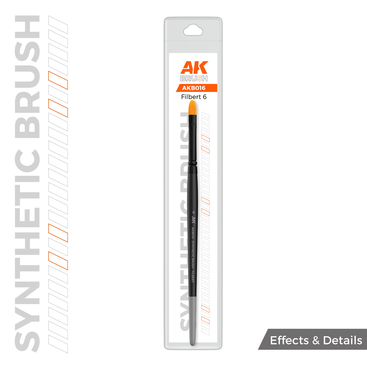 AK B016 Brush Filbert 6