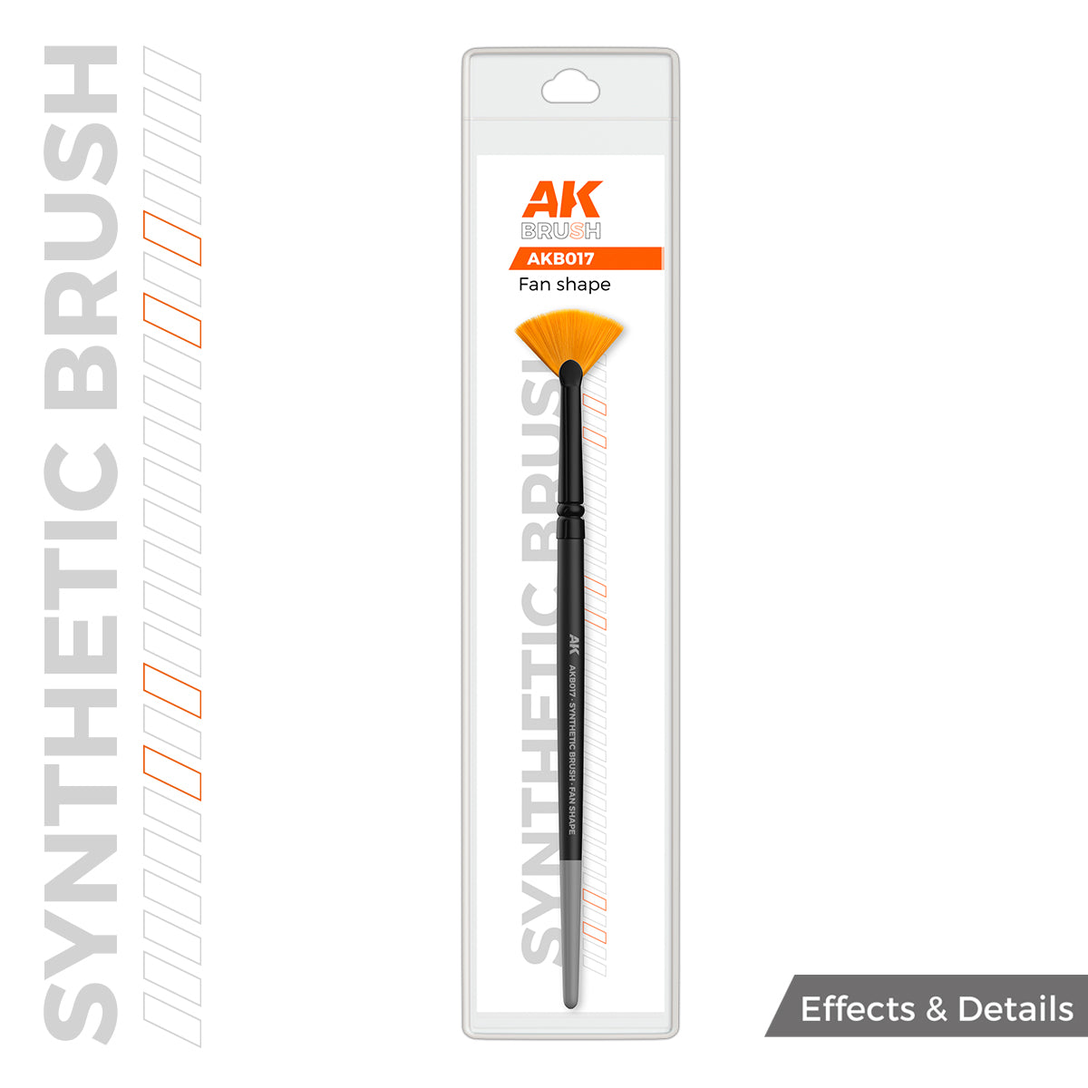 AK B017 Brush Fan Shape