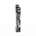 AK B102 Tabletop White  Synthetic Hair Brush Set