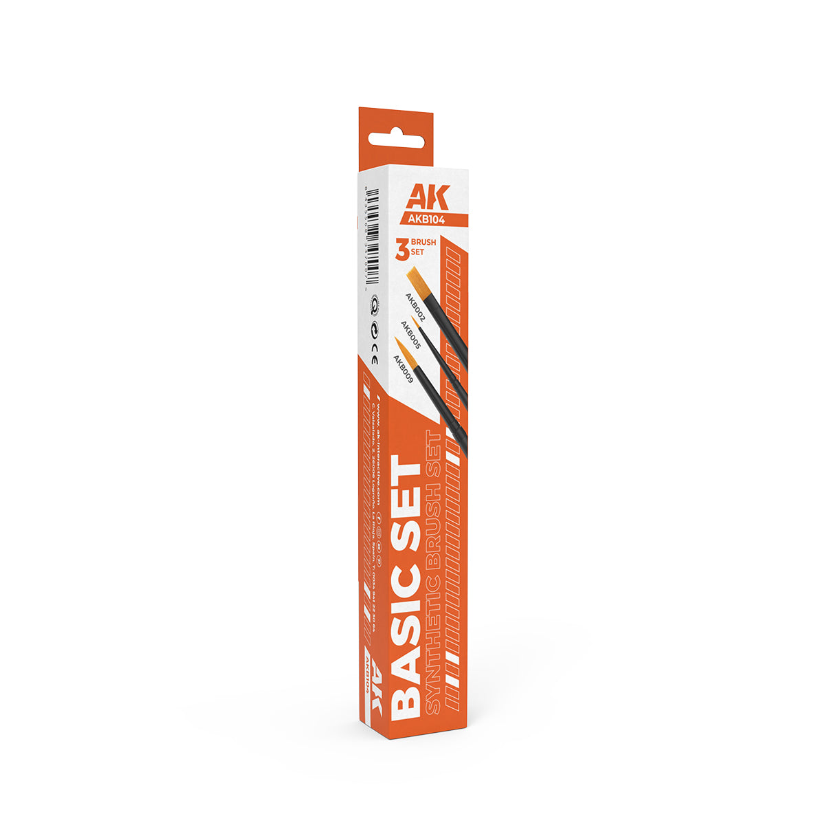 AK B104 Basic Set Synthetic Brush Set