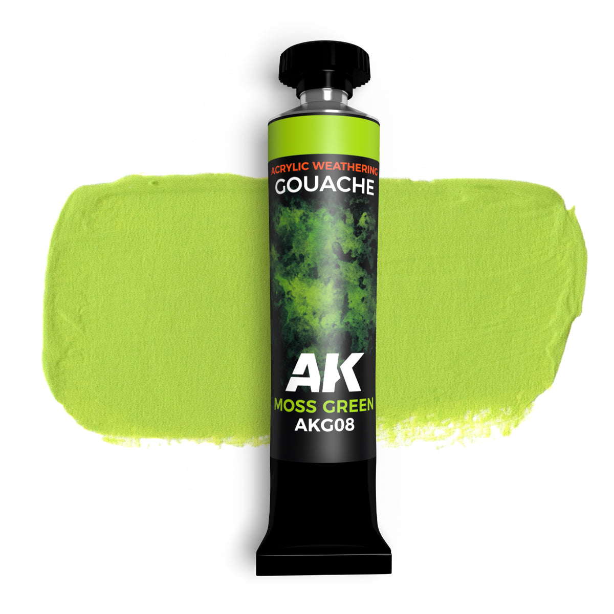 AKG08 Moss Green- AK Gouache