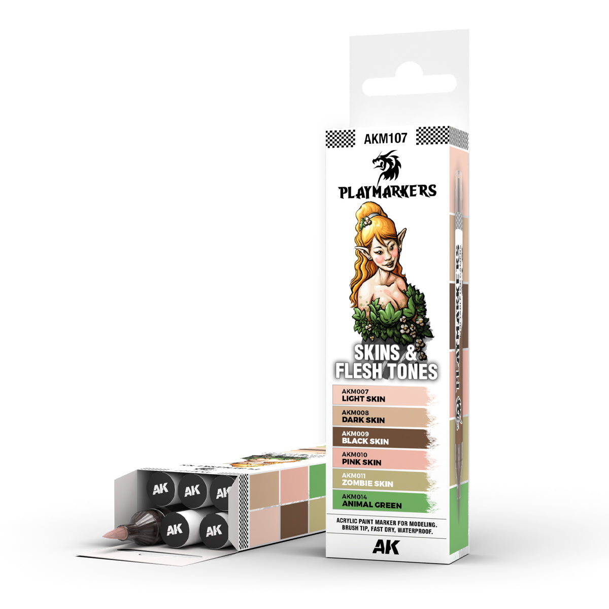 Playmarkers AKM107 Skins & Flesh Tones Set