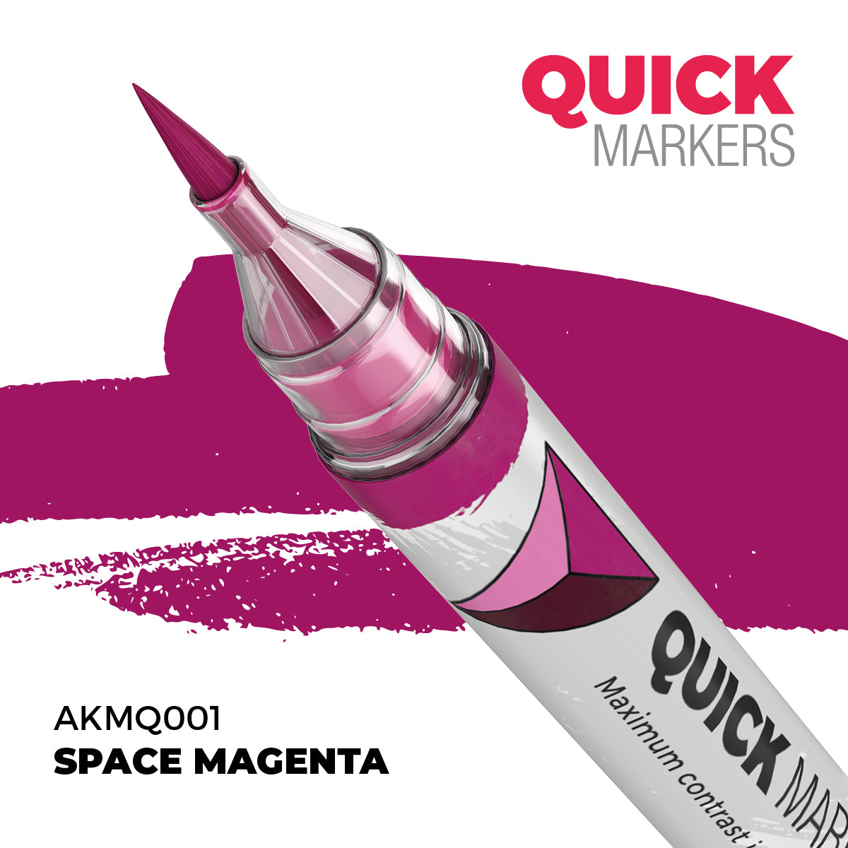 AKMQ001 Quick Markers Space Magenta