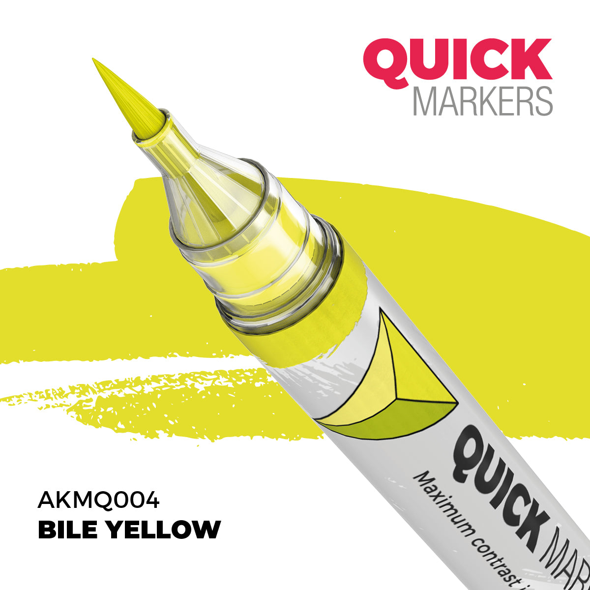 AKMQ004 Quick Markers Bile Yellow