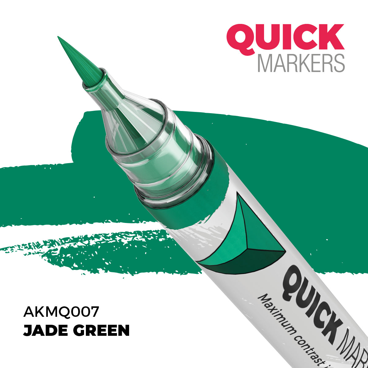 AKMQ007 Quick Markers Jade Green