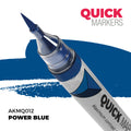 AKMQ012 Quick Markers Power Blue