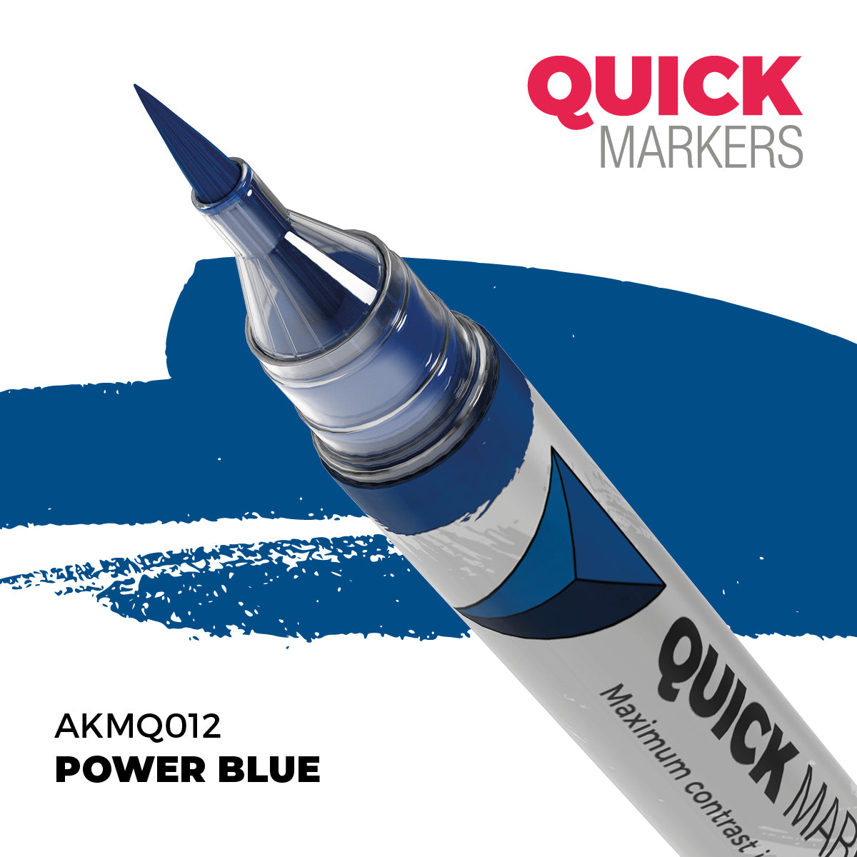 AKMQ011 Quick Markers Ice Blue