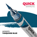 AKMQ013 Quick Markers Turquoise Blue