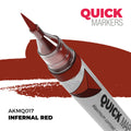 AKMQ017 Quick Markers Infernal Red