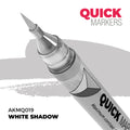 AKMQ019 Quick Markers White Shadow