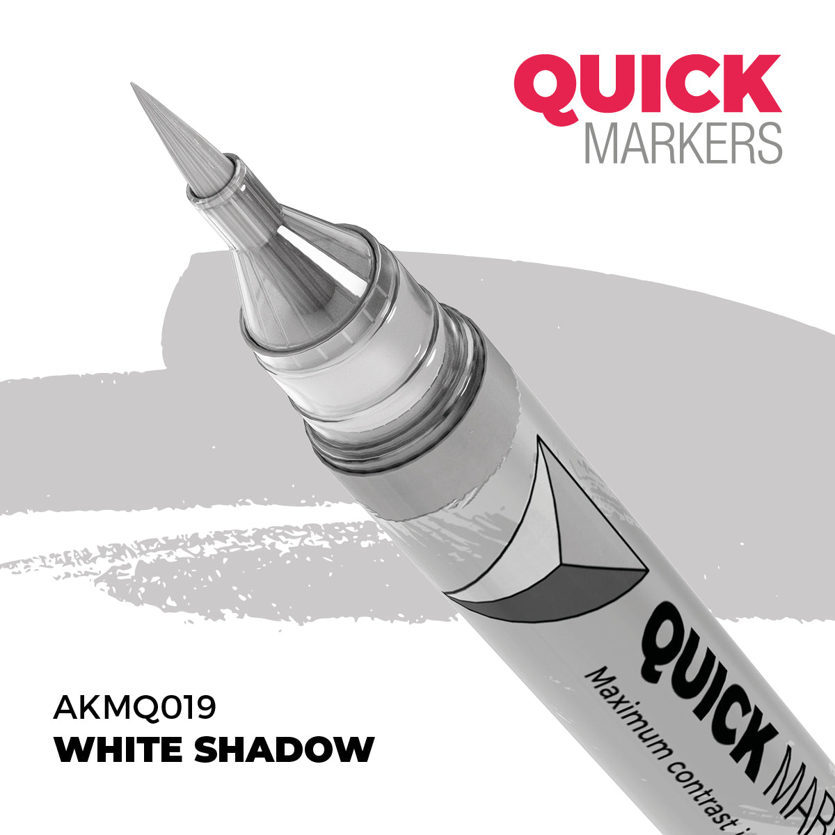 AKMQ019 Quick Markers White Shadow
