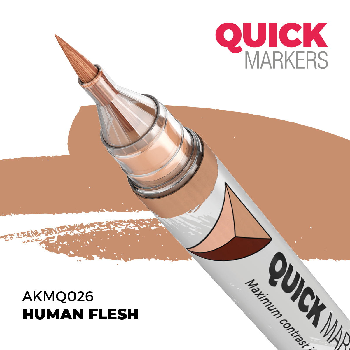 AKMQ026 Quick Markers Human Flesh
