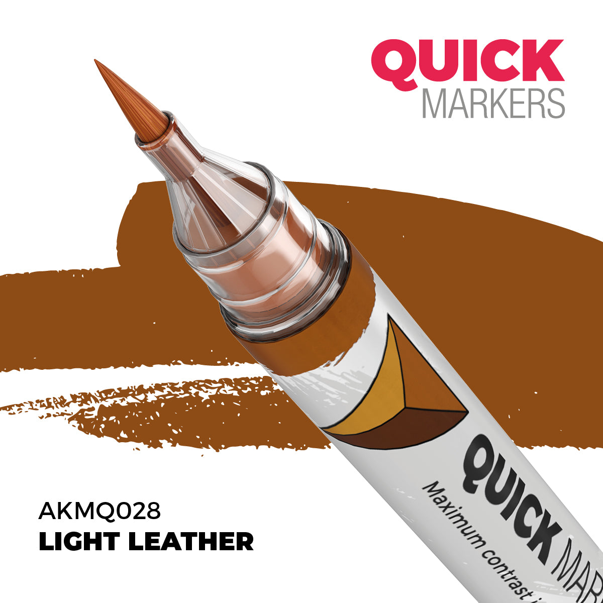 AKMQ028 Quick Markers Light Leather