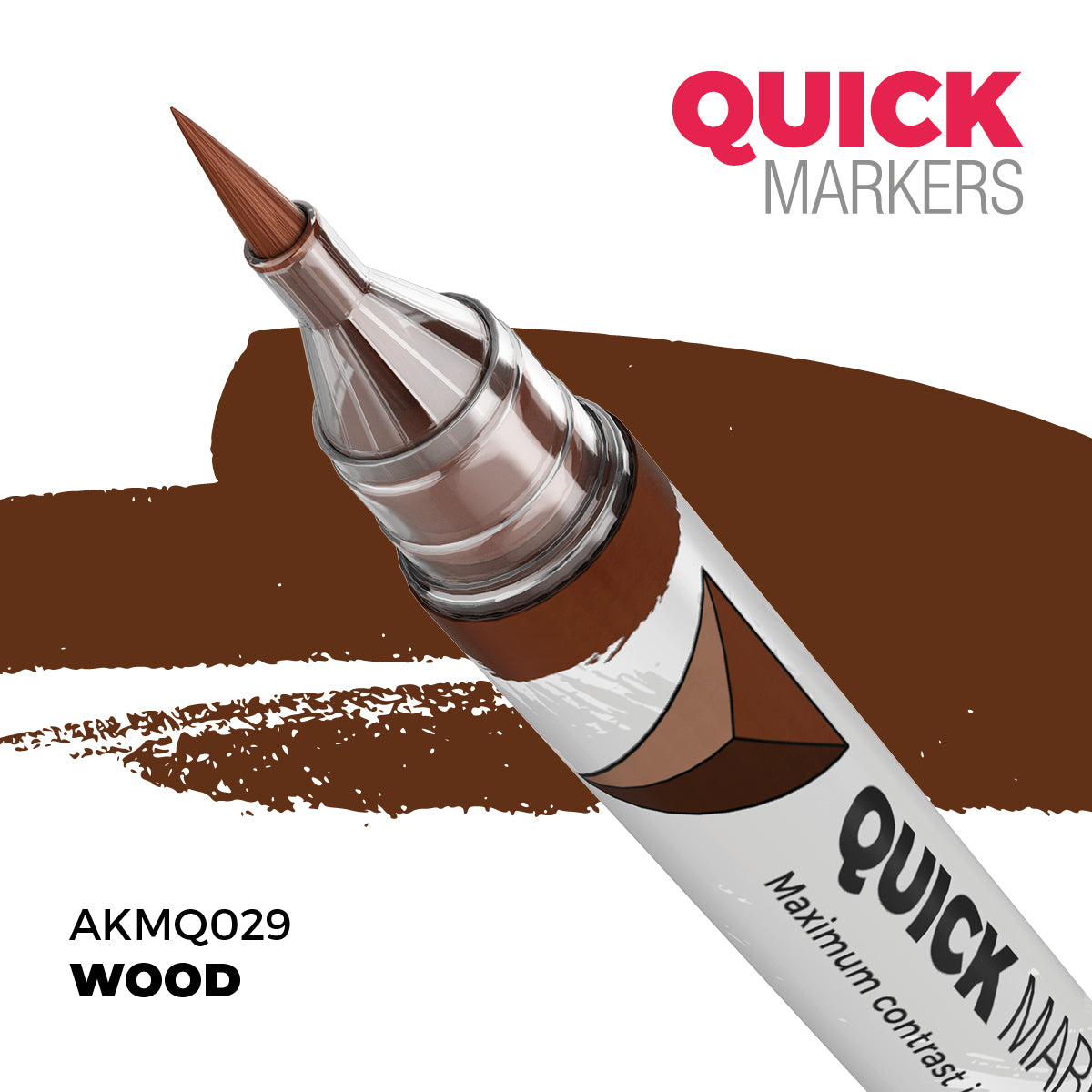 AKMQ029 Quick Markers Wood