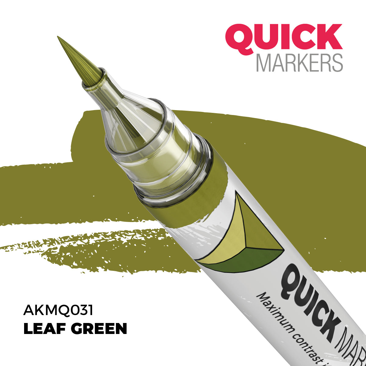 AKMQ031 Quick Markers Leaf Green