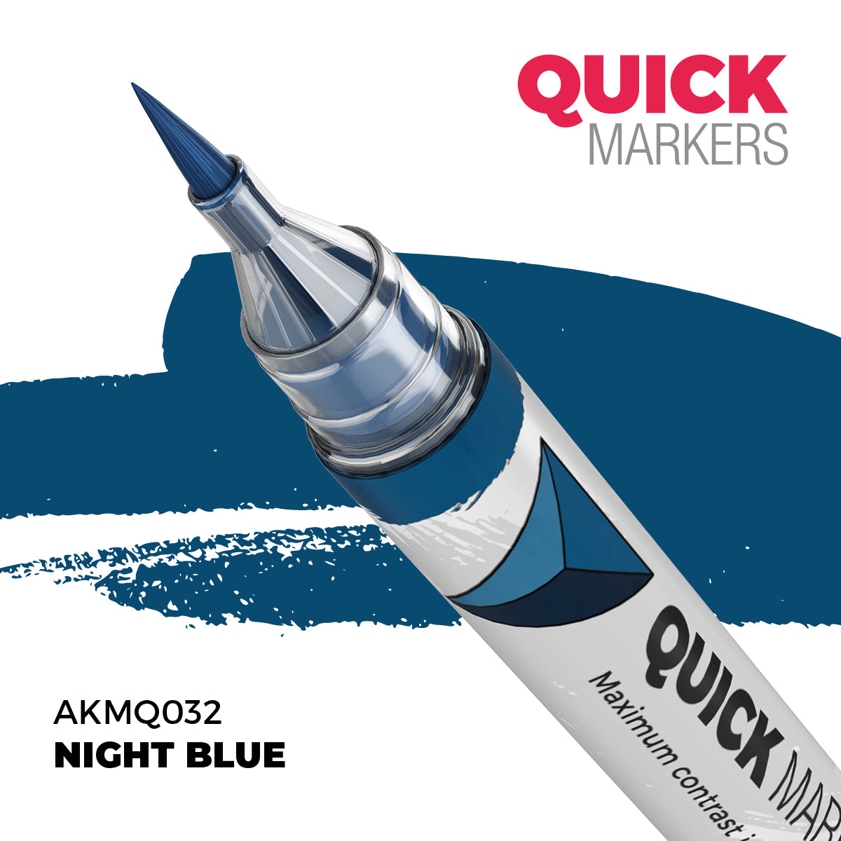 AKMQ032 Quick Markers Night Blue