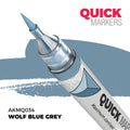 AKMQ034 Quick Markers Wolf Blue Grey