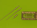 Master 72-057 SAAB 37 JAS-39 Gripen Pitot Tubes & AOA Probe 1/72.