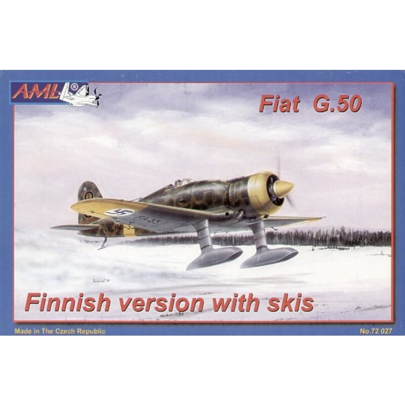 Fiat G.50 Finnish Version with Skis