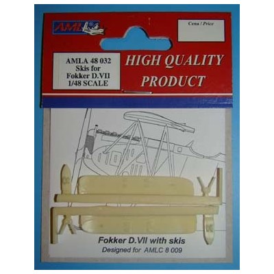 AML Accessories Fokker D.VII with Skis in the Finnish Service Conversion Set 1/48.