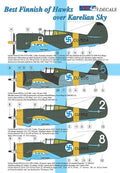 AML Decals 1/72. Best Finnish of Hawks over Karelian Sky