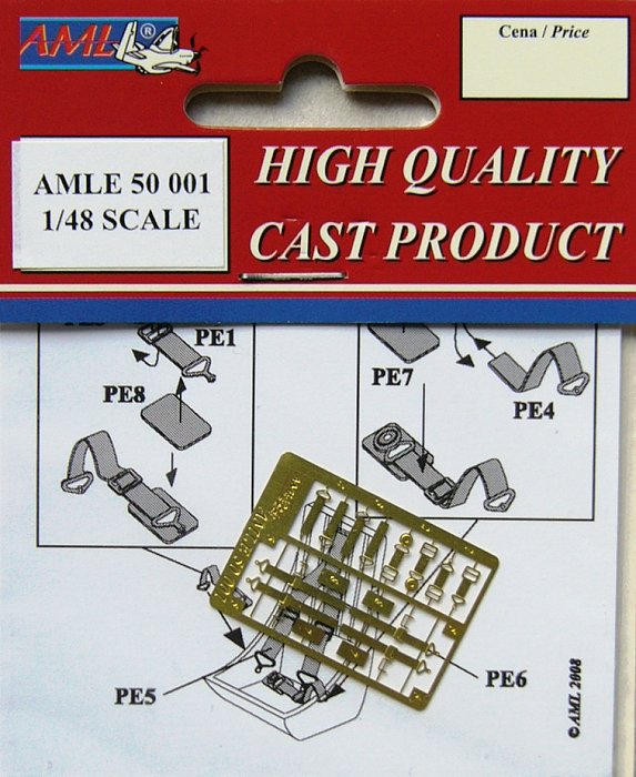 AML Seatbelts Soviet AF WWII fighters 1/48