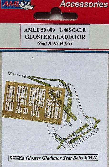 AML Seatbelts Gloster Gladiator WWII 1/48
