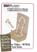 AML Seatbelts Yaks WWII fighters 1/48