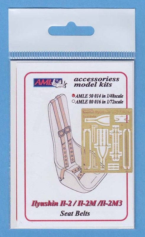 AML Seatbelts Ilyushin Il-2 / Il-2M / Il-2M3  1/48