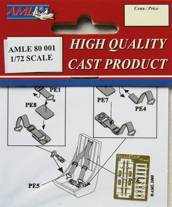 AML Seatbelts Soviet AF WWII fighters 1/72
