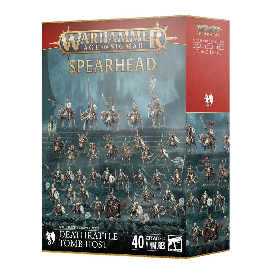 Warhammer Age of Sigmar. Spearhead. Soulblight Gravelords - Deathrattle Tomb Host